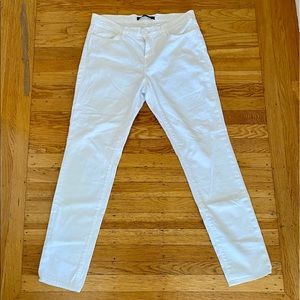 J Brand Jake White Slim Boyfriend Jeans Size 28